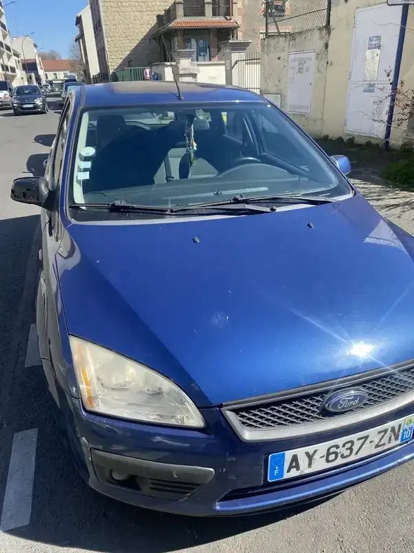 Bleu Utilisé 2008 Ford Focus Ghia Break | 1 550 € (Prix cher) - Image 1/4
