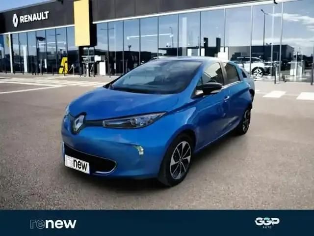 Bleu Occasion 2019 Renault Zoe Intens Citadine | 8 790 € (Prix juste) - Image 1/4