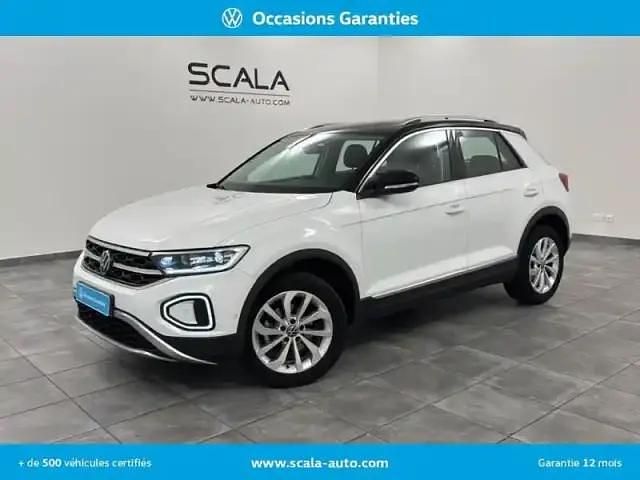 Pure white Occasion 2023 VW T-Roc Style SUV | 26 990 € (Prix juste) - Image 1/4