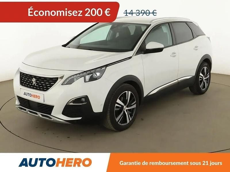 Blanc Occasion 2019 Peugeot 3008 Allure SUV | 14 190 € (Bon prix) - Image 1/2