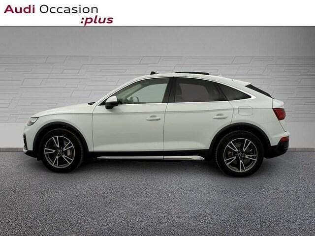 Occasion Audi Q5 Ambition 265 ch (194 kW) 2021 Blanc glacier métallisé SUV