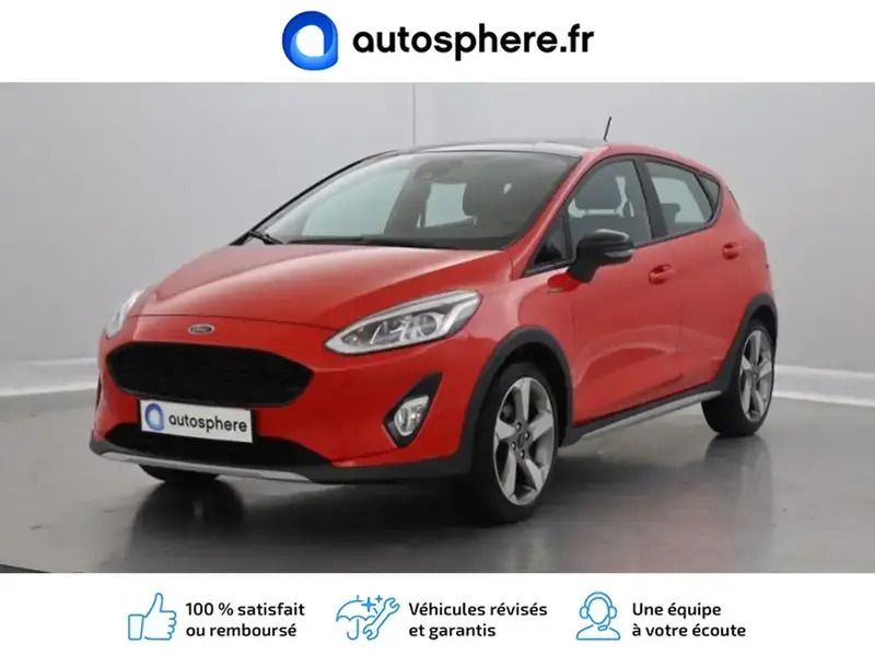 Rouge Utilisé 2018 Ford Fiesta ST-Line Citadine | 12 999 € (Prix juste) - Image 1/4