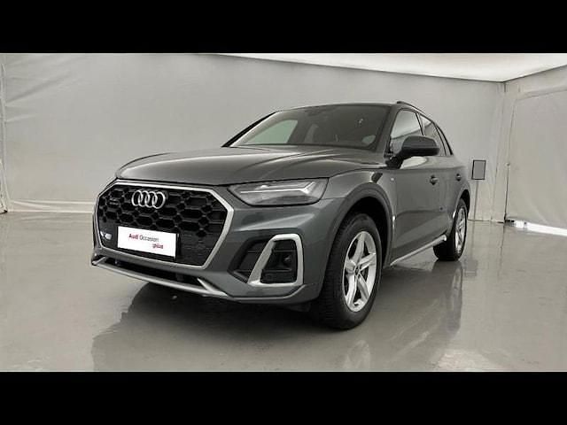 Gris daytona nacré Occasion 2023 Audi Q5 S-Line SUV | 48 999 € (Prix juste) - Image 1/4