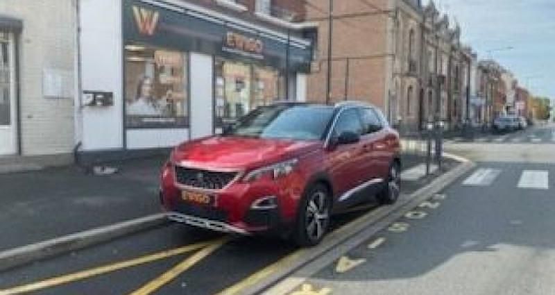Rouge Utilisé 2019 Peugeot 3008 Access Monospace | 13 490 € (Prix juste) - Image 1/4
