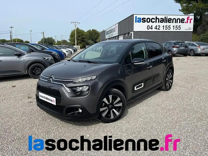 Gris Utilisé 2023 Citroën C3 PureTech Citadine | 13 490 € (Prix juste) - Image 1/4