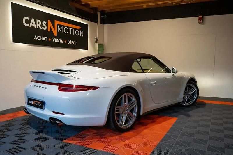 Occasion Porsche 911 Carrera 4S Cabriolet 401 ch (294 kW) 2013 Blanc Cabriolet