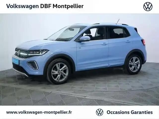 Bleu Utilisé 2024 VW T-Cross R-line SUV | 26 680 € (Prix juste) - Image 1/4