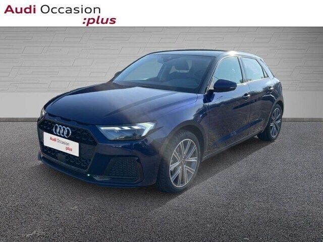 Occasion Audi A1 Sportback Design 116 ch (85 kW) 2025 Bleu navarre métallisé noir mythe métallisé Citadine