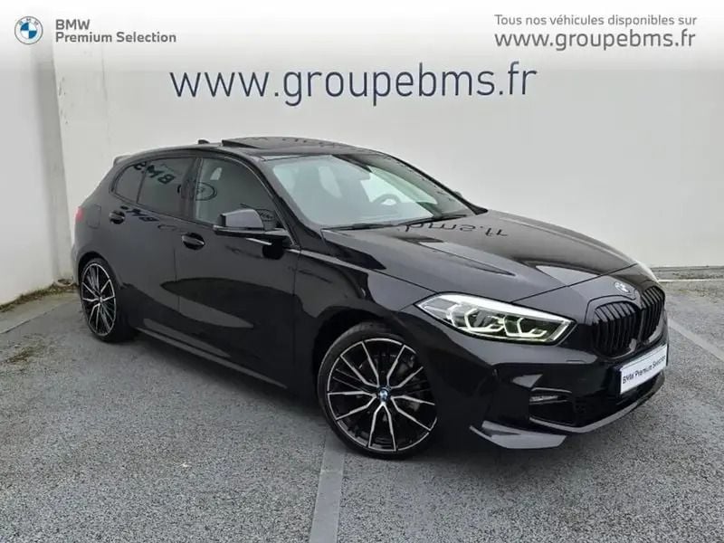 Noir Utilisé 2024 BMW 118 M Sport Citadine | 32 900 € (Prix juste) - Image 1/4