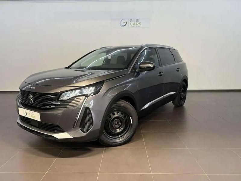 Gris Utilisé 2021 Peugeot 5008 Allure Monospace | 22 550 € (Prix juste) - Image 1/4