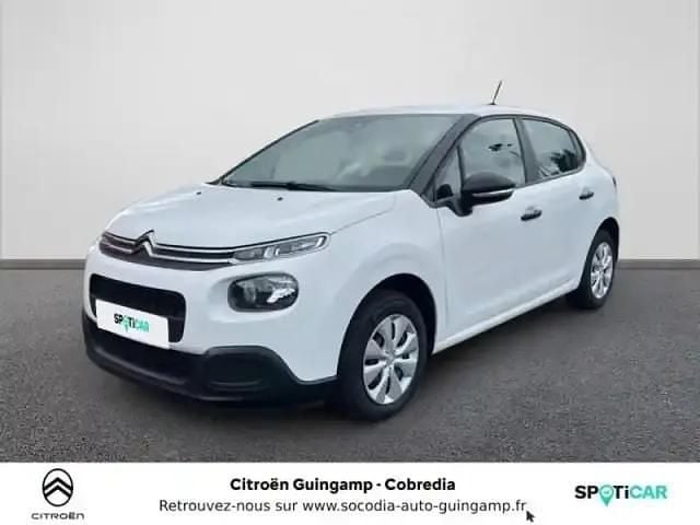 Blanc banquise Occasion 2020 Citroën C3 Live Berline | 8 590 € - Image 1/4