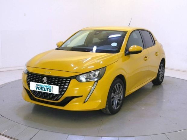 Jaune Utilisé 2021 Peugeot 208 S Citadine | 11 790 € (Prix juste) - Image 1/4