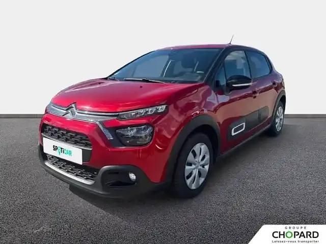 Rouge elixir (nacré triple couche) Utilisé 2020 Citroën C3 PureTech Berline | 9 516 € - Image 1/4