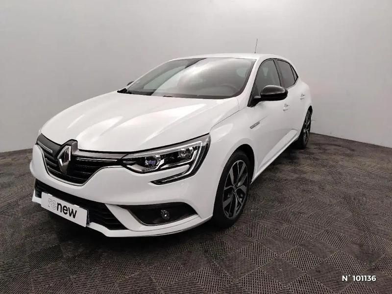 Blanc Occasion 2018 Renault Mégane IV LIMITED Berline | 15 790 € (Prix cher) - Image 1/4