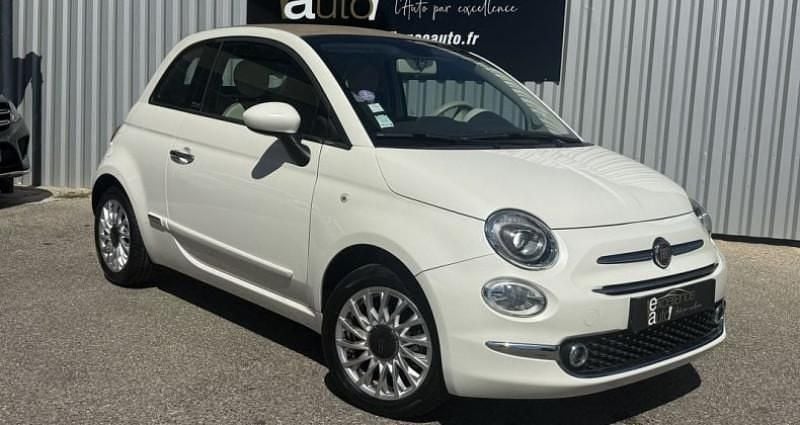 Blanc Utilisé 2015 Fiat 500C Lounge Cabriolet | 10 990 € (Prix juste) - Image 1/4