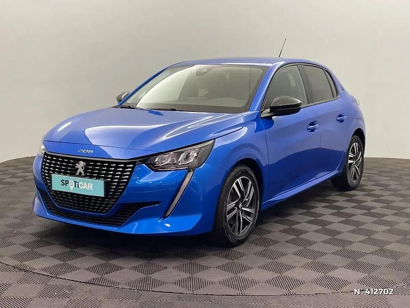 Bleu Utilisé 2023 Peugeot 208 Allure Citadine | 13 490 € (Bon prix) - Image 1/4