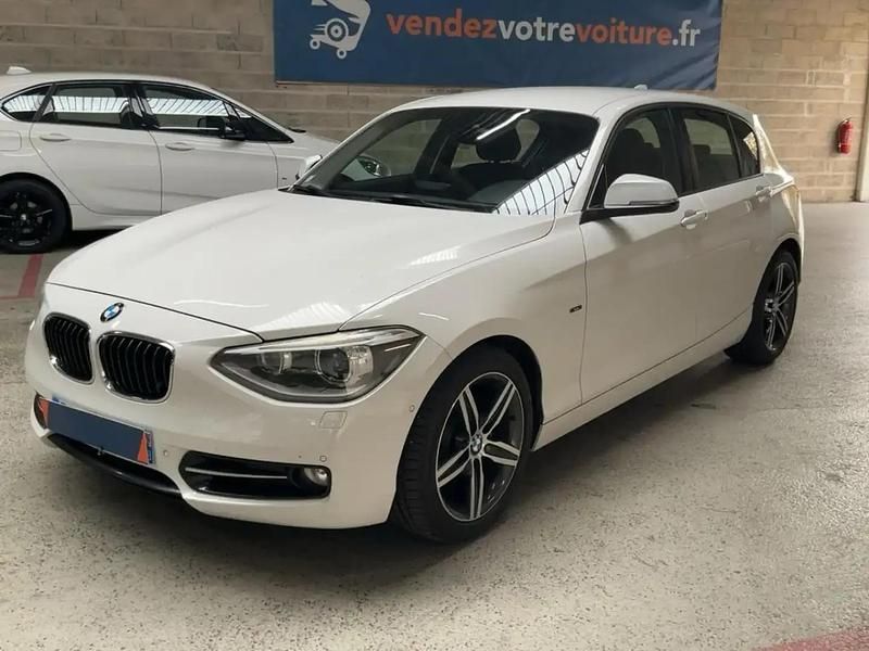 Blanc Utilisé 2011 BMW 118 Sport Line Citadine | 9 490 € (Prix juste) - Image 1/4