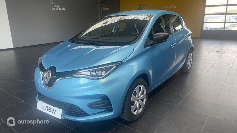 Bleu Utilisé 2022 Renault Zoe Life Citadine | 14 599 € (Bon prix) - Image 1/4