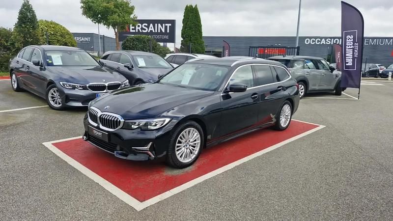 Noir Utilisé 2020 BMW 320 Luxury Line Break | 26 690 € (Prix juste) - Image 1/4