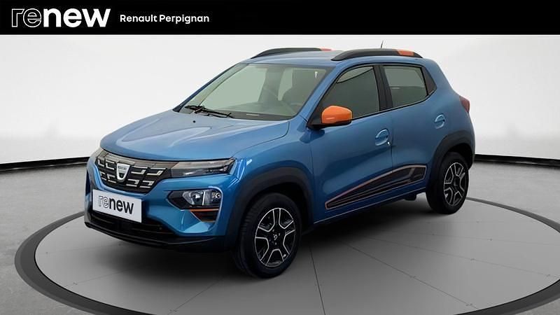 Bleu Utilisé 2021 Dacia Spring Comfort Plus Citadine | 8 580 € (Bon prix) - Image 1/4