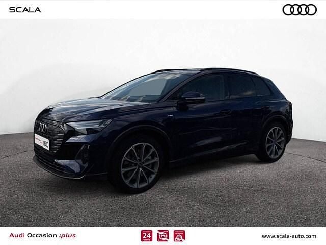 Bleu navarre métallisé Utilisé 2022 Audi Q4 e-tron S-Line SUV | 29 990 € (Super prix) - Image 1/4