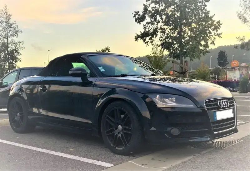 Noir Utilisé 2007 Audi TT Roadster Cabriolet | 8 300 € - Image 1/4