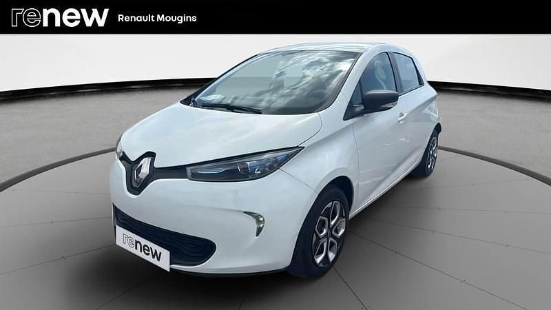 Blanc Utilisé 2019 Renault Zoe Life Citadine | 9 999 € (Prix assez cher) - Image 1/4