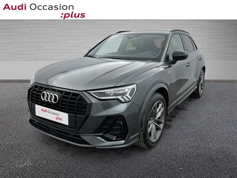 Gris daytona nacré Utilisé 2021 Audi Q3 S-Line SUV | 33 900 € (Prix juste) - Image 1/4