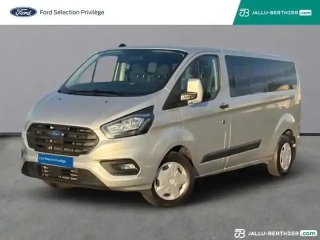 Gris lunaire métallisée Occasion 2023 Ford Transit Custom Business Edition Break | 29 489 € (Super prix) - Image 1/4