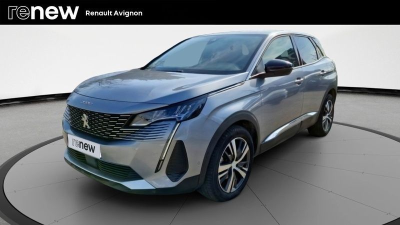 Gris Utilisé 2022 Peugeot 3008 Allure SUV | 20 999 € (Prix juste) - Image 1/4