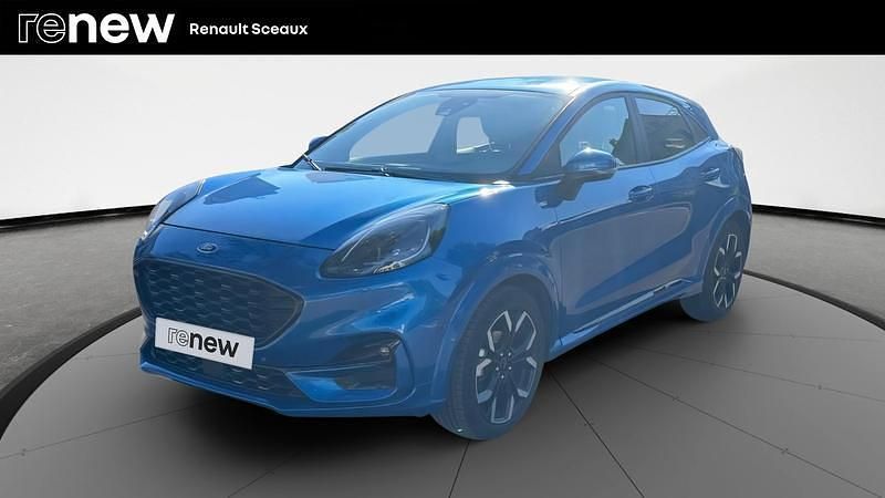 Bleu Utilisé 2020 Ford Puma ST-Line X SUV | 16 490 € (Prix juste) - Image 1/4