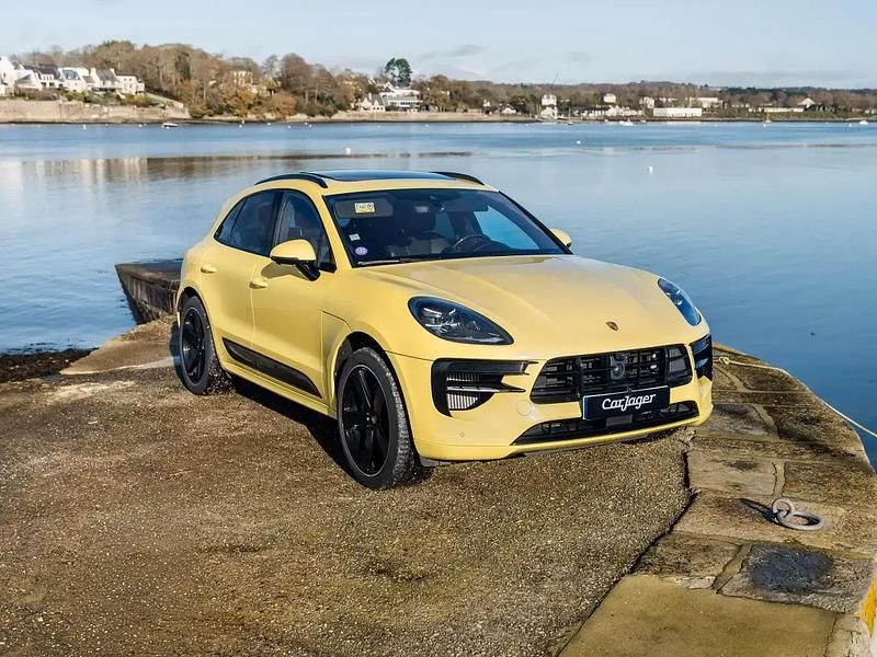 Jaune Occasion 2019 Porsche Macan S SUV | 63 900 € (Prix cher) - Image 1/4