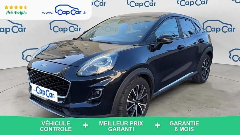 Noir Utilisé 2020 Ford Puma Titanium SUV | 11 490 € (Prix juste) - Image 1/4