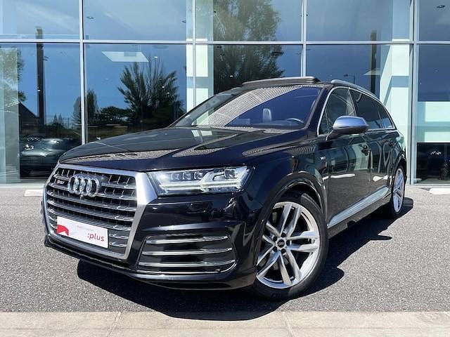 Noir orca métallisé Utilisé 2018 Audi SQ7 Sport SUV | 53 990 € (Prix assez cher) - Image 1/4