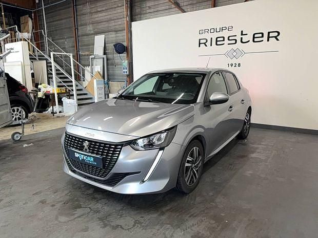 Gris Utilisé 2021 Peugeot 208 Allure Citadine | 13 970 € (Prix juste) - Image 1/4