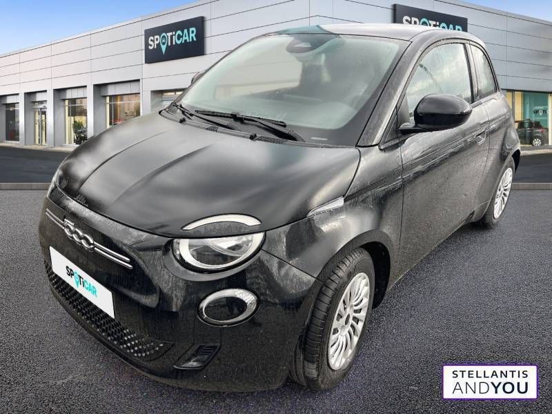 Noir Utilisé 2023 Fiat 500e Berline | 20 190 € (Prix juste) - Image 1/4