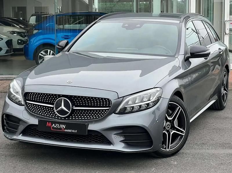 Gris Utilisé 2021 Mercedes C180 AMG Break | 25 990 € (Bon prix) - Image 1/4