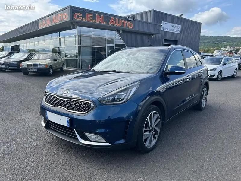 Bleu Utilisé 2018 Kia Niro 4 SUV | 14 500 € (Prix juste) - Image 1/4