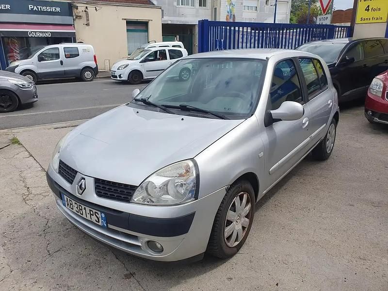 Gris Occasion 2009 Renault Clio II Campus Berline | 2 350 € (Prix juste) - Image 1/4