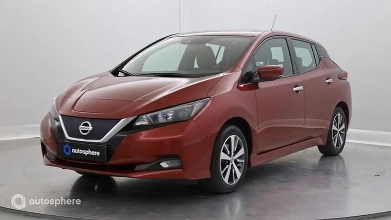 Rouge Utilisé 2021 Nissan Leaf Acenta Citadine | 11 799 € (Bon prix) - Image 1/4