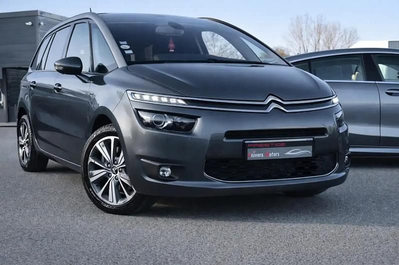 Gris Occasion 2015 Citroën Grand C4 Picasso Exclusive Monospace | 7 400 € (Bon prix) - Image 1/4