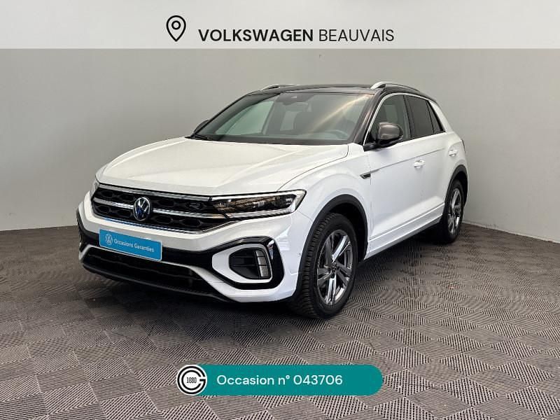 Blanc Utilisé 2024 VW T-Roc R-line SUV | 32 490 € (Prix juste) - Image 1/4