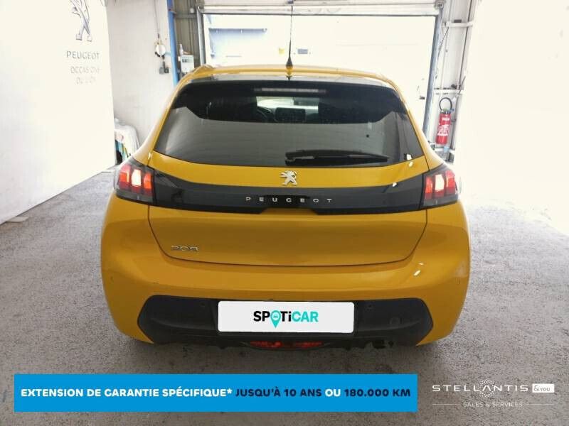 Occasion Peugeot 208 Style 100 ch (73 kW) 2021 Jaune Citadine
