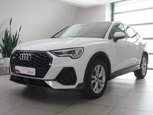 Blanc ibis Utilisé 2022 Audi Q3 Sportback S-Line SUV | 38 903 € (Prix juste) - Image 1/4