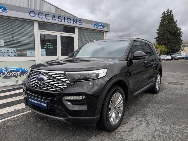 Noir Utilisé 2023 Ford Explorer Platinum SUV | 79 943 € - Image 1/3