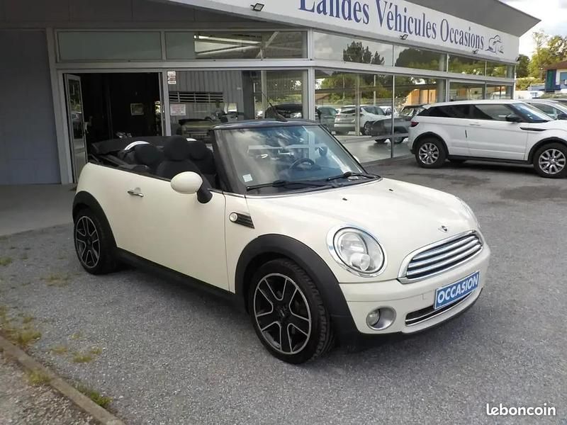 Beige Utilisé 2010 Mini One Cabriolet Cabriolet | 7 900 € - Image 1/4