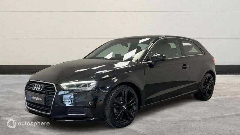 Noir Utilisé 2017 Audi A3 Ambition Berline | 16 999 € (Super prix) - Image 1/4