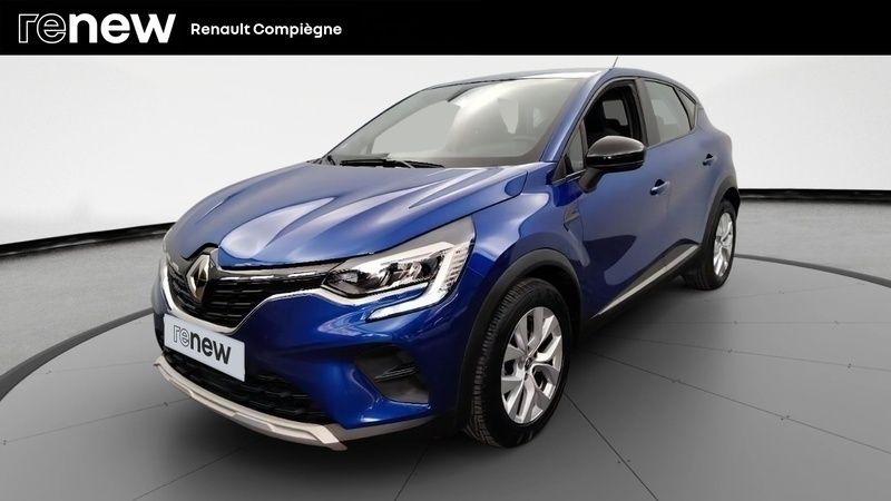 Bleu Utilisé 2020 Renault Captur Zen SUV | 15 990 € (Prix juste) - Image 1/4