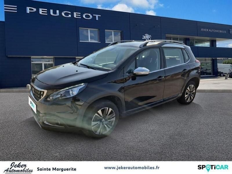 Noir Utilisé 2018 Peugeot 2008 Allure SUV | 11 900 € (Prix juste) - Image 1/3
