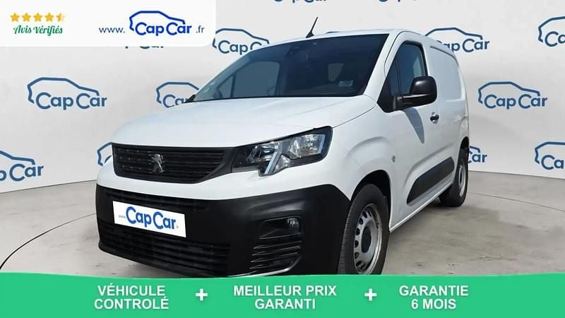 Blanc Utilisé 2021 Peugeot Partner Premium Monospace | 13 990 € (Super prix) - Image 1/4